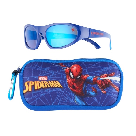 Occhiali Da Sole Spider-Man Bambini - Modello Wrap Red Crystal Per Piccoli Eroi - Foto 10